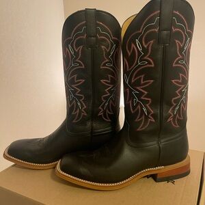 Horse Power Adult Boots - HP1835 Black Magic Bottom with Black Magic Top